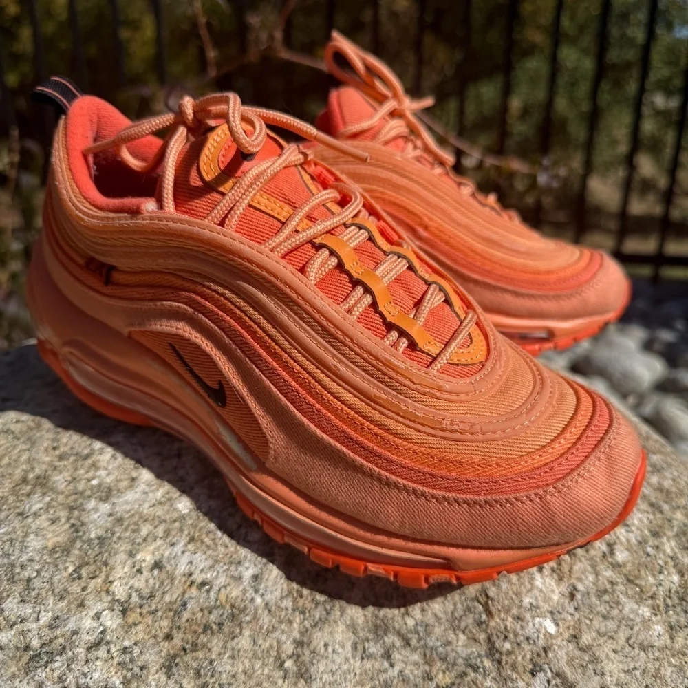 Nike Air Max 97 City Special Los Angeles Orange GS Size 6Y Womens 7.5 DH0148-800